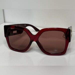 Versace Burgundy Sunglasses